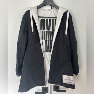 Moncler BLACK and WHITE ‘Etretat’ reversible jacket size 2